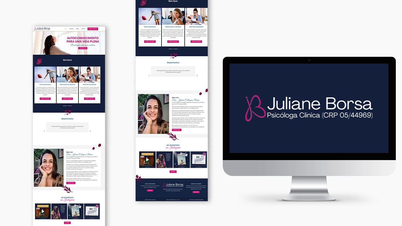 Site onepage | Juliane Borsa